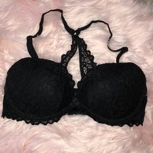 PINK! Racer back lace push up